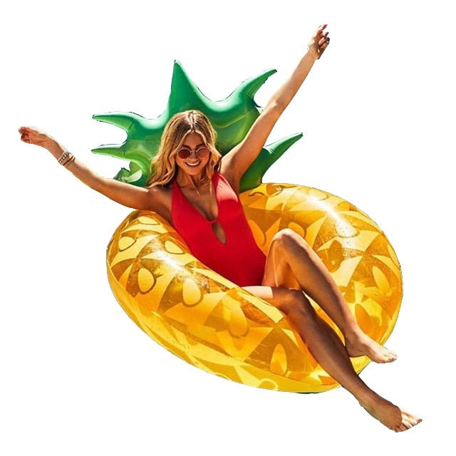 Giant Pineapple Inflatable Swimming Ring
